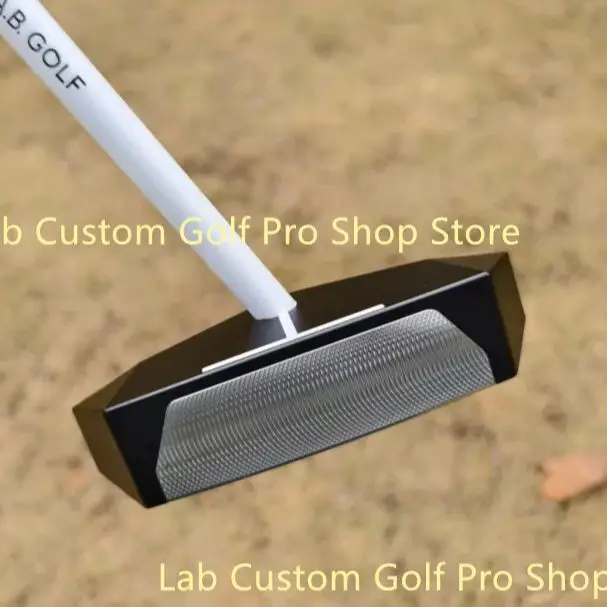 

Left-handed Black Golf putter with zero torque and ball-retrieval design. See product details for more information