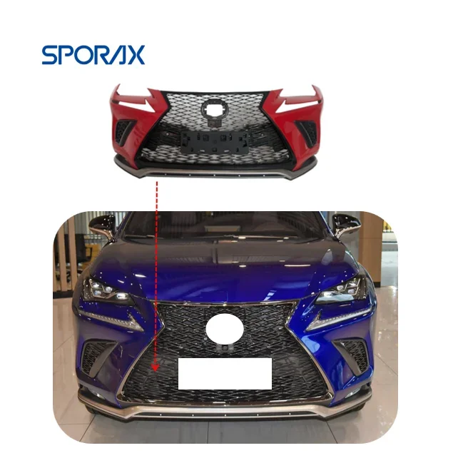 Car bumper body kit sports style for Lexus NX200 2018 2020 2021