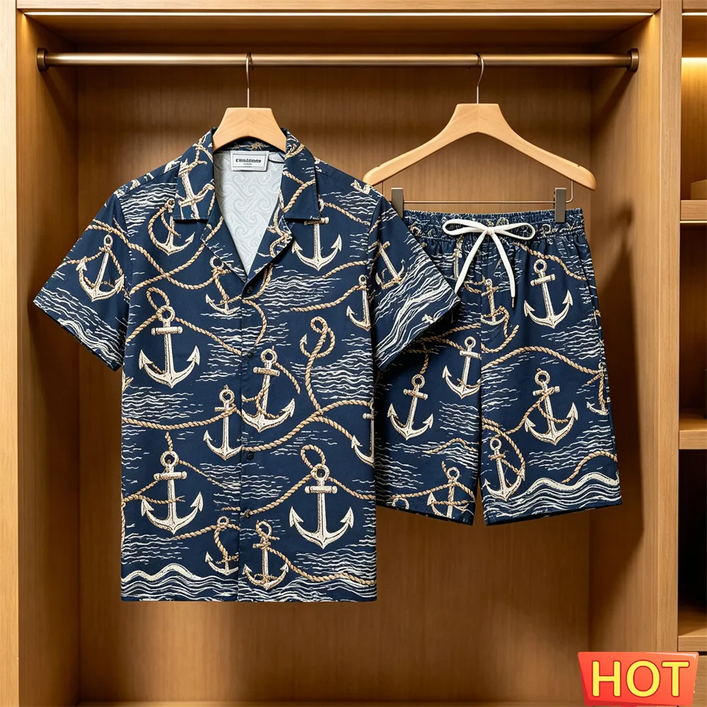 Ensemble hawaïen 2 pièces pour - Beach Shirt Hawaiian avis et prix
