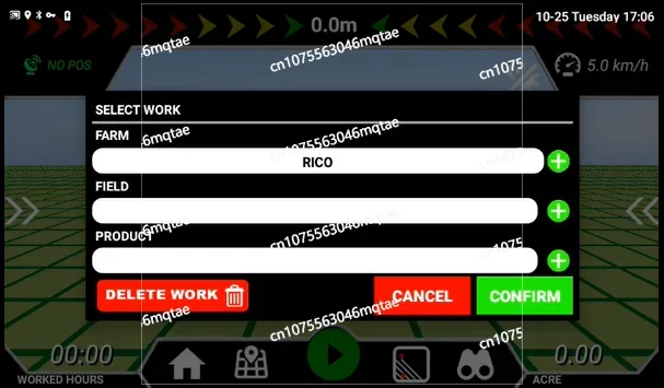 Szybka dostawa Ag systemy naprowadzania Gnss Gps w rolnictwie pomiarowe do ciągników