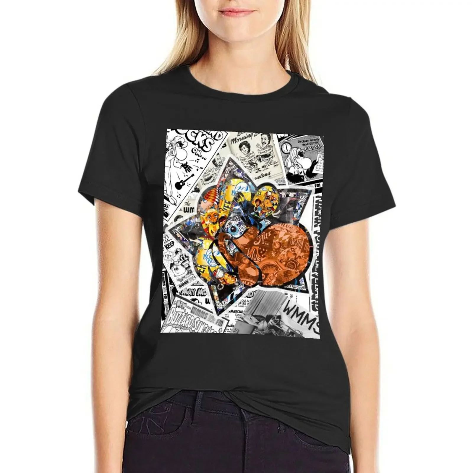 

WMMS The Buzzard T-Shirt quick-drying blanks Aesthetic clothing Short sleeve tee Womens clothing