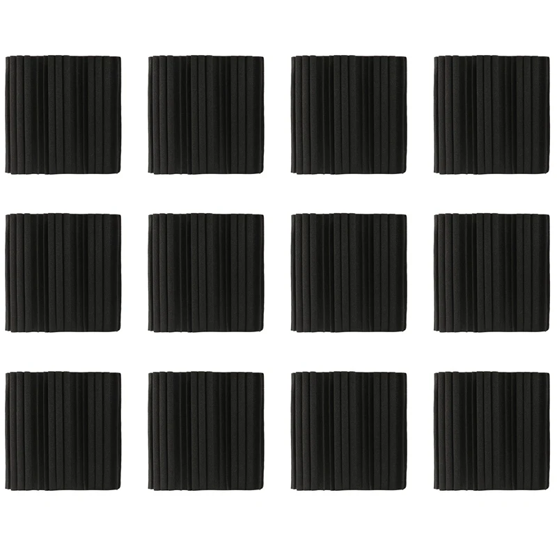 12Pcs Acoustic Foam Panels 12 Hx12 X2inch Soundproofing Panels,For Home Studio Noise Cancelling Foam Soundproof Panel