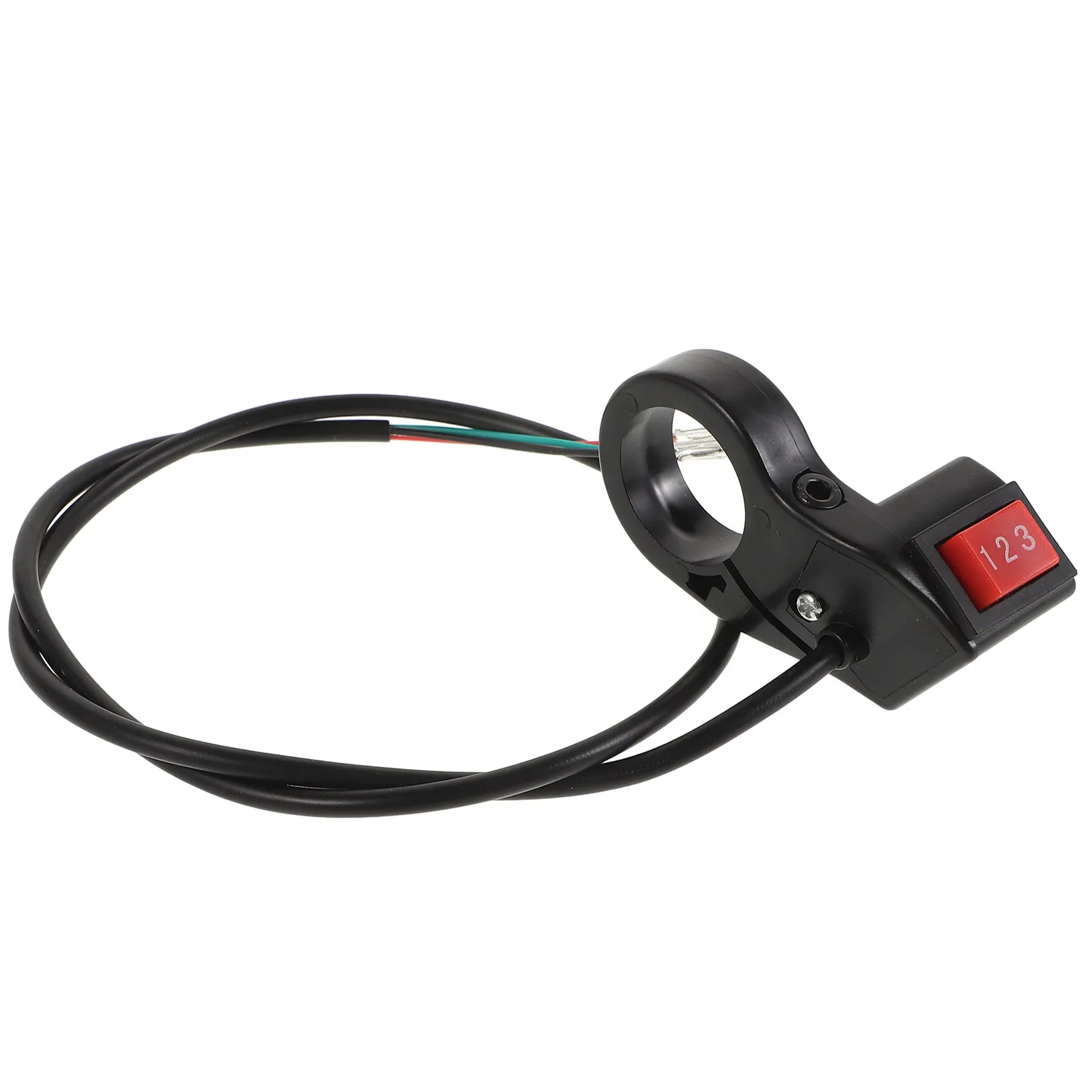 

Three Speed Switch 22mm Motorcycle Handlebar Controls Speed Controller Electric Modification ATV Relay Durability Design