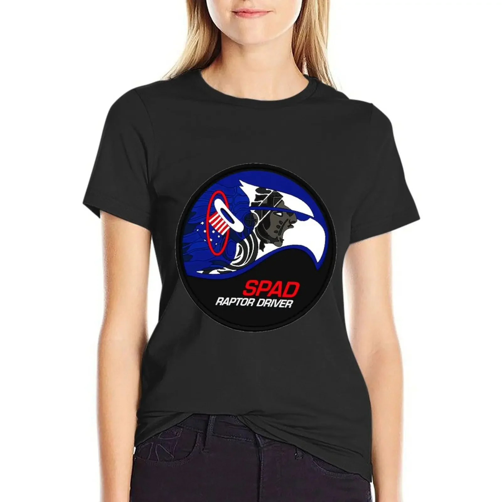 

94th Fighter Squadron Crest T-Shirt quick drying summer top plain korean fashion t shirts for Women