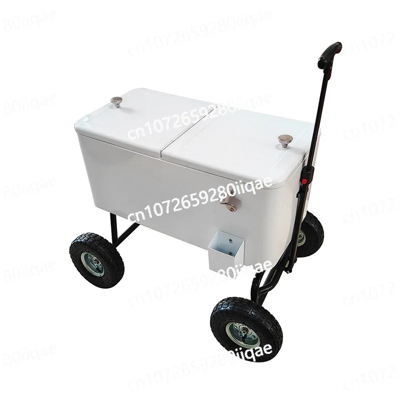 Beverage bucket Toilet model Ice bucket Trailer model Double metal ice bucket Beer Outdoor camping
