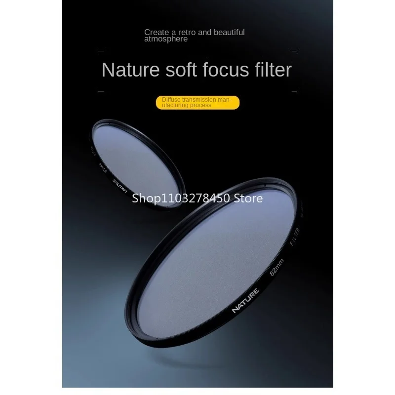 Nature Lambency Mirror Soft Focus No. 1/No. 2/No. 3 77mm Starry Sky Photography Retro Portrait Soft Light White Soft Filter