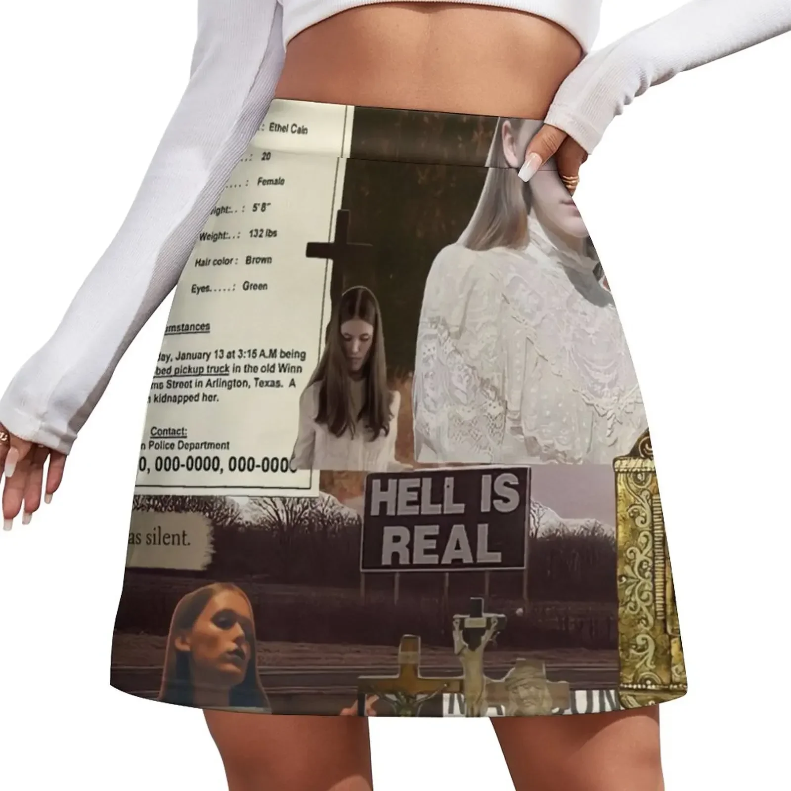 

Ethel Cain poster Mini Skirt Miniskirt woman shorts korean summer clothes midi skirt for women