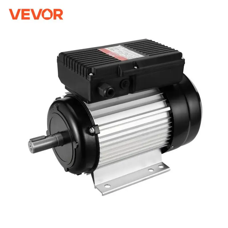 VEVOR 2.2KW Electric Motor 2800rpm Air Compressor Motor Single Phase 24mm Keyed Shaft CW/CCW Rotation for General Equipment