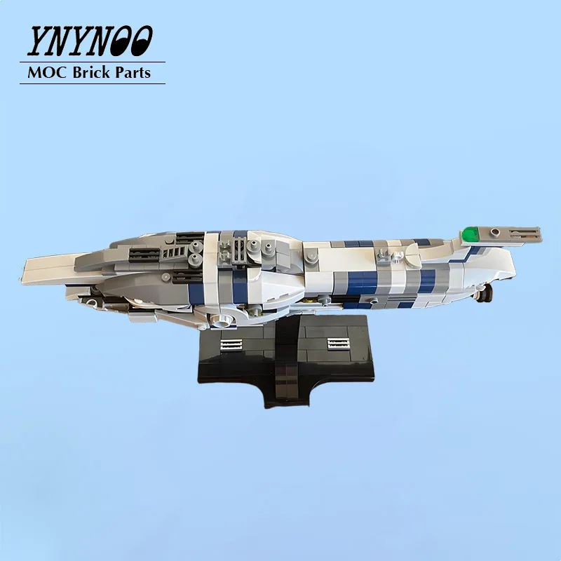 NEW MOC the Malevolence Midi Scale Building Blocks Kit Modified From the 75377 Invisible Hand Ship DIY Bricks Toys Gifts