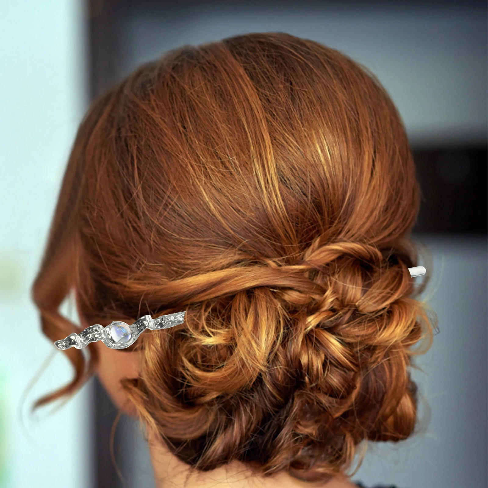 

Elegant Metal Chopstick Long Vintage Stick For Women Lightweight Durable Hair Accessories Stylish Hair Bun Stick Perfect For