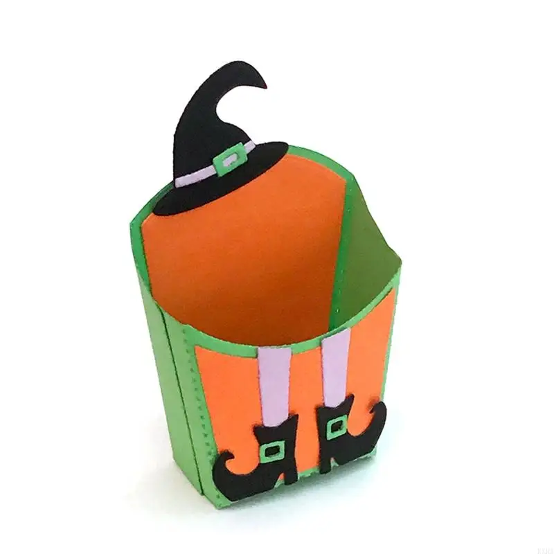 KXRA HALLOWEEN BOX การตัดโลหะตาย DIY แสตมป์งานฝีมือแม่พิมพ์แม่พิมพ์ลายฉลุสำหรับลายนูน