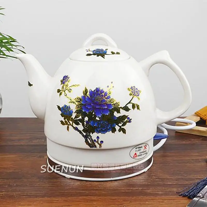 Automatic Power Off of Ceramic Electric Kettle Food Grade Ceramic Electric Kettle Home Tea Kettle Tea Maker Ceramic  kettle