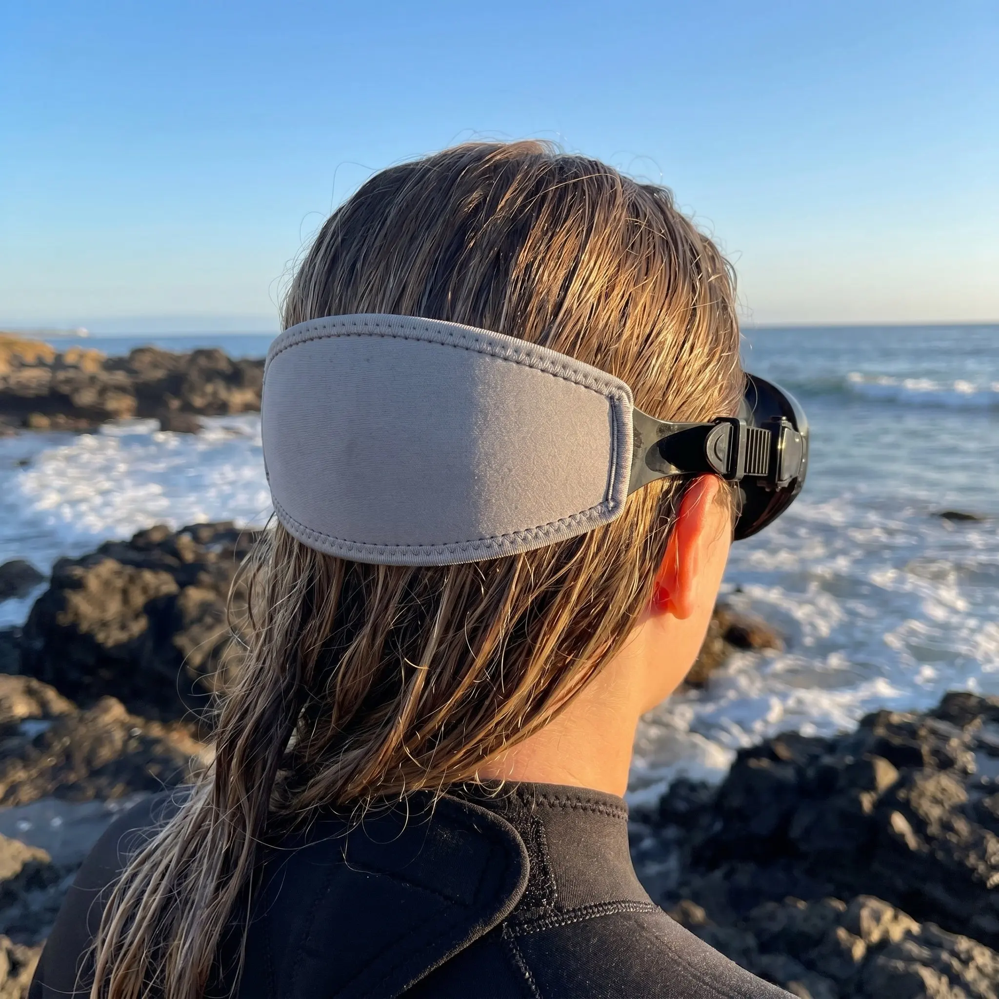 Dive Mask Strap Cover Neoprene Scuba Diving Mask Hair Strap Underwater Dive Protects for Pulling Goggle Straps Replacement