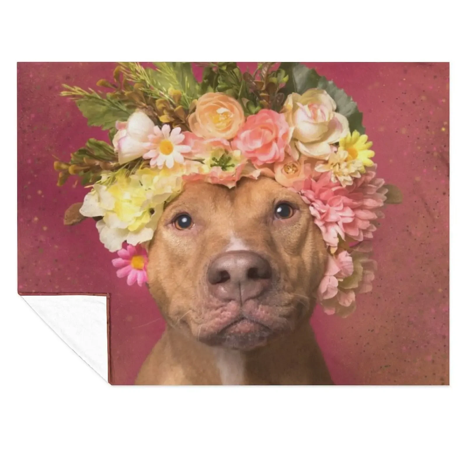

Flower Power: Ashley Throw Blanket Designers halloween Flannels decorative Blankets