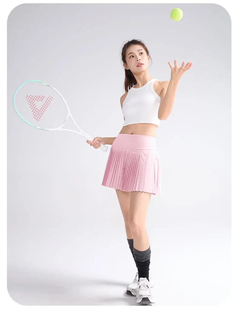 

Tennis Sportswear Pleated Fitness Badminton Skirt Light-proof Yoga Skirt Quick-drying Wind Yoga Skirt Fitness ClothingSportswear