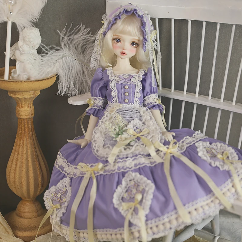 BJD doll clothes suitable for 1/4 1/6 size cute doll clothes dress set BJD doll clothes 1/4 1/6  doll accessories (4 points)