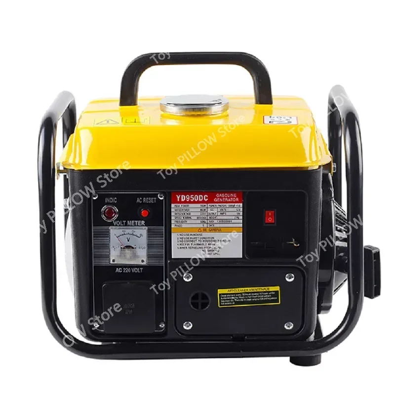 800W Low Noise Gasoline Generator Portable Household Micro Brushless Two Stroke Single Phase   220V