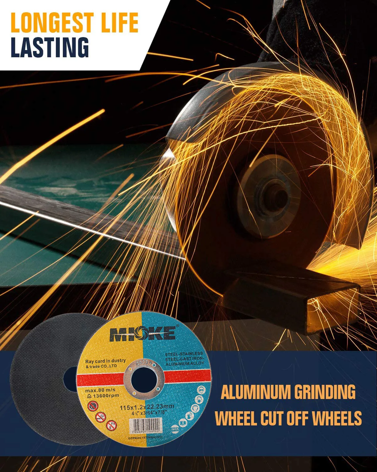 4.5 Inch 115mm Circular Saw Blade Metal Cutting Disc for Electric Angle Grinder Accessories Wood Cutting Carbide Cutting Disc