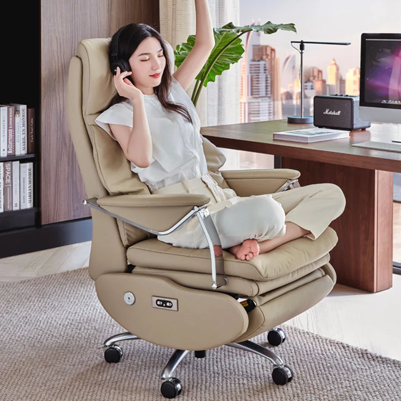 Study Vanity Chair Living Room Designer Arm Work Massage Chair Comfy Comfortable Rolling Sillas De Oficina Balcony Furniture