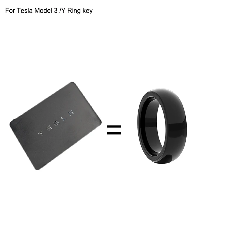 For Tesla Model 3 Y High quality Ceramic Zirconia Smart NFC Ring key