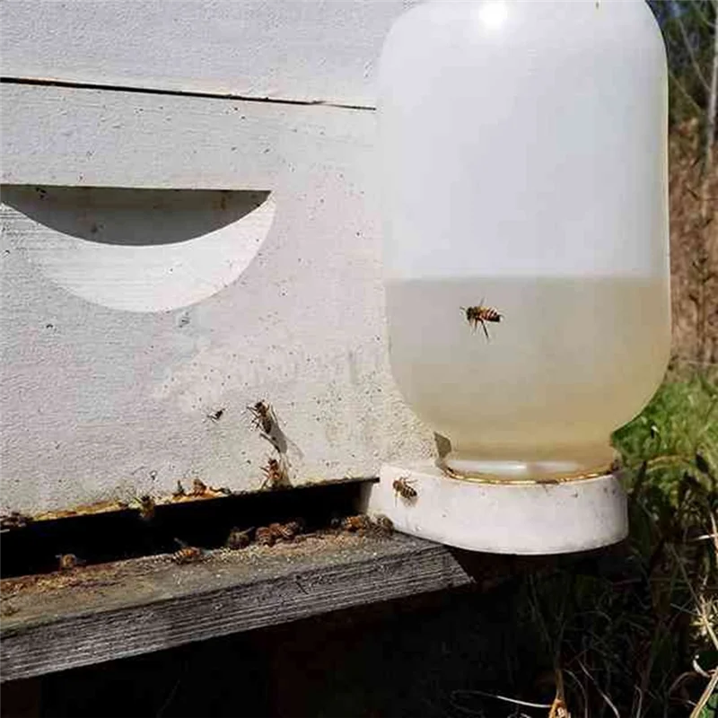 AA86 Bienenfutterstation für den Eingangsbereich und perforierte Abdeckung zum Füttern von Bienenwasser oder Sirup, zur Installation von Imkereiausrüstung