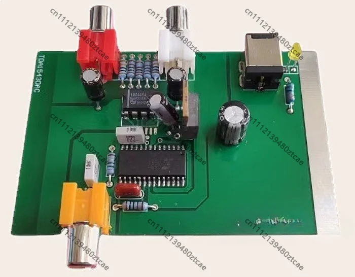 TDA1543 NOS 47Lab DAC Decoding Board WAV 16bit 44.1K HiFi Audio Player Module