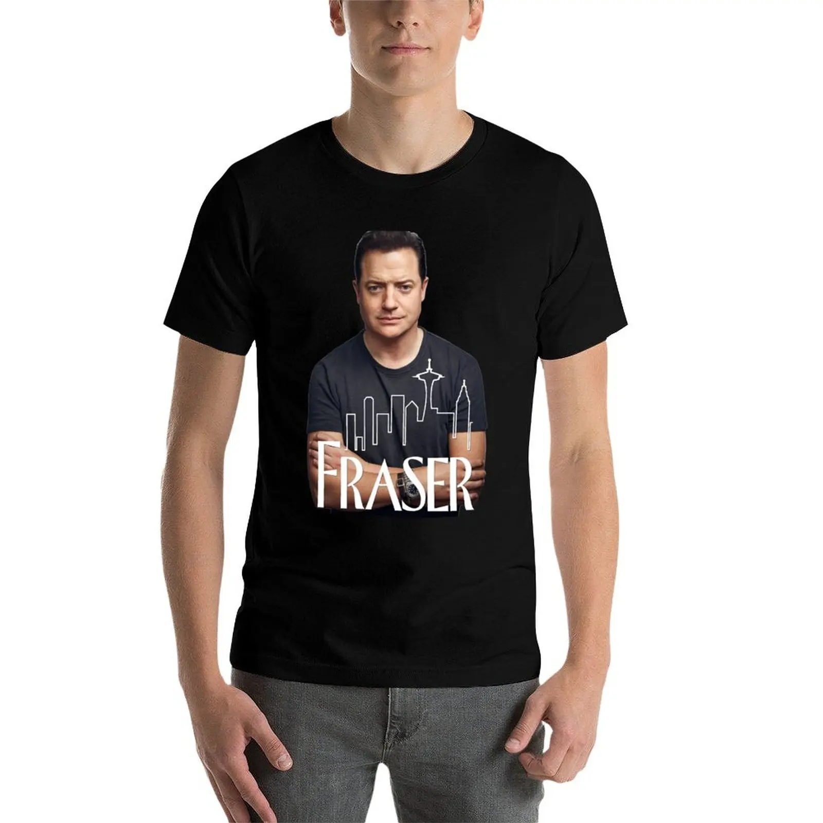 

Fraser T-Shirt cotton t shirt man man t shirt graphic t shirt man cotton T-Shirt