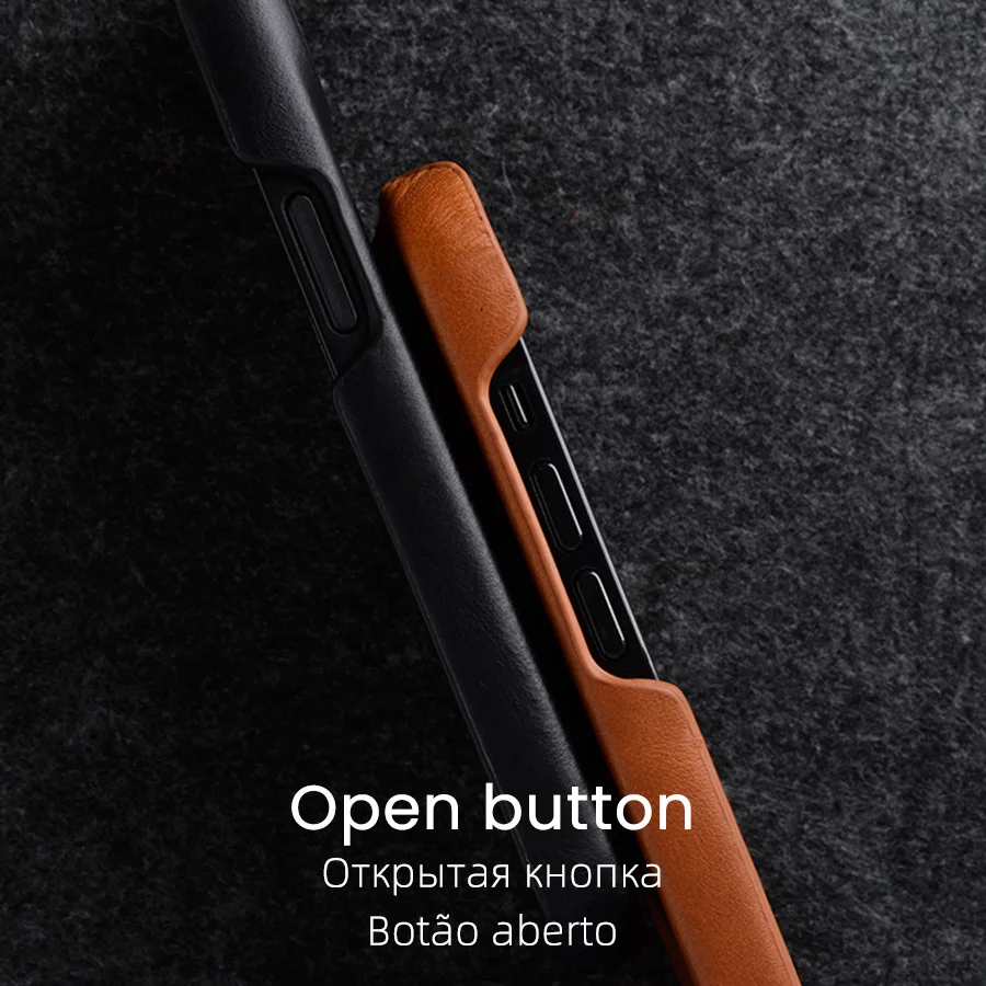 Original Melkco Premium Oil Wax Genuine Leather Case for iPhone 16 Pro Max 15 14 Business Retro Pull-up Half-wrapped Back Cover