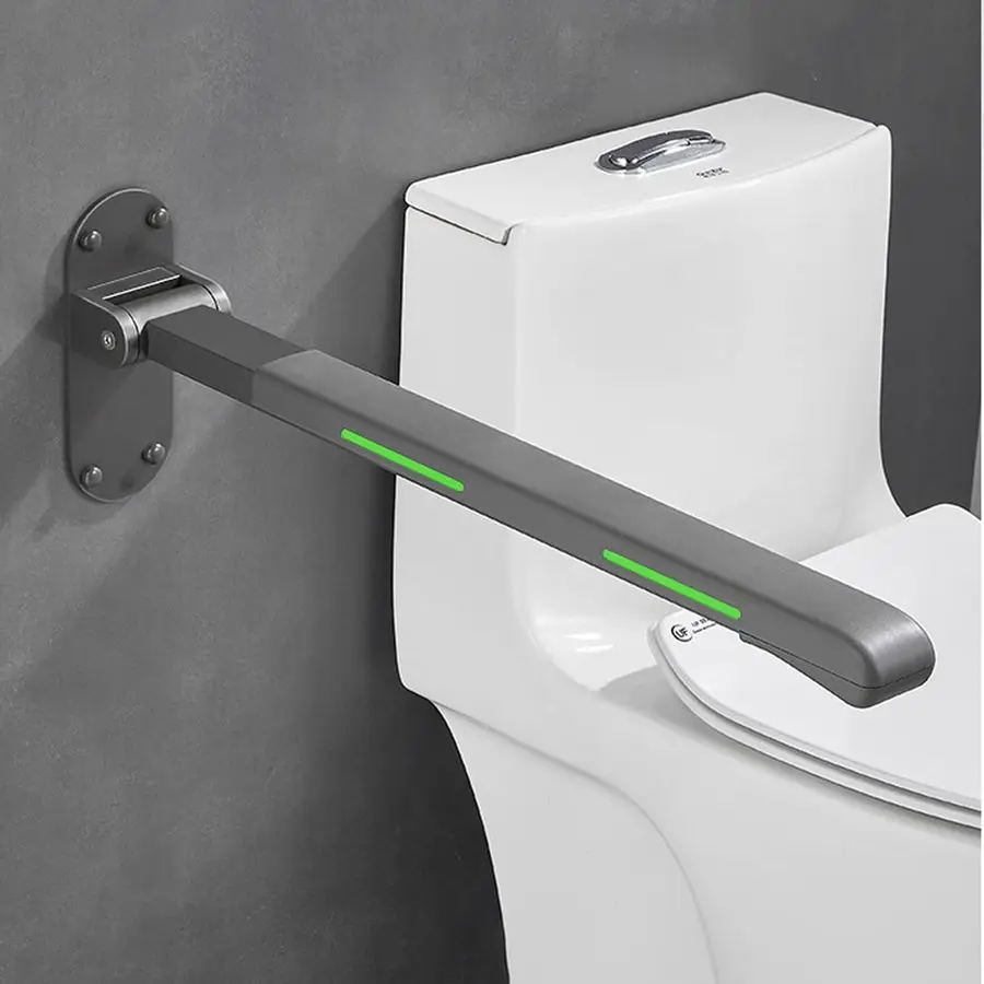 

Flip Up Grab Bar,Bathroom Folding Grab Bar,Grab Bars for Toilet Wall,Safety Rail Wall Mounted,Non Slip Waterproof Handicap Handr