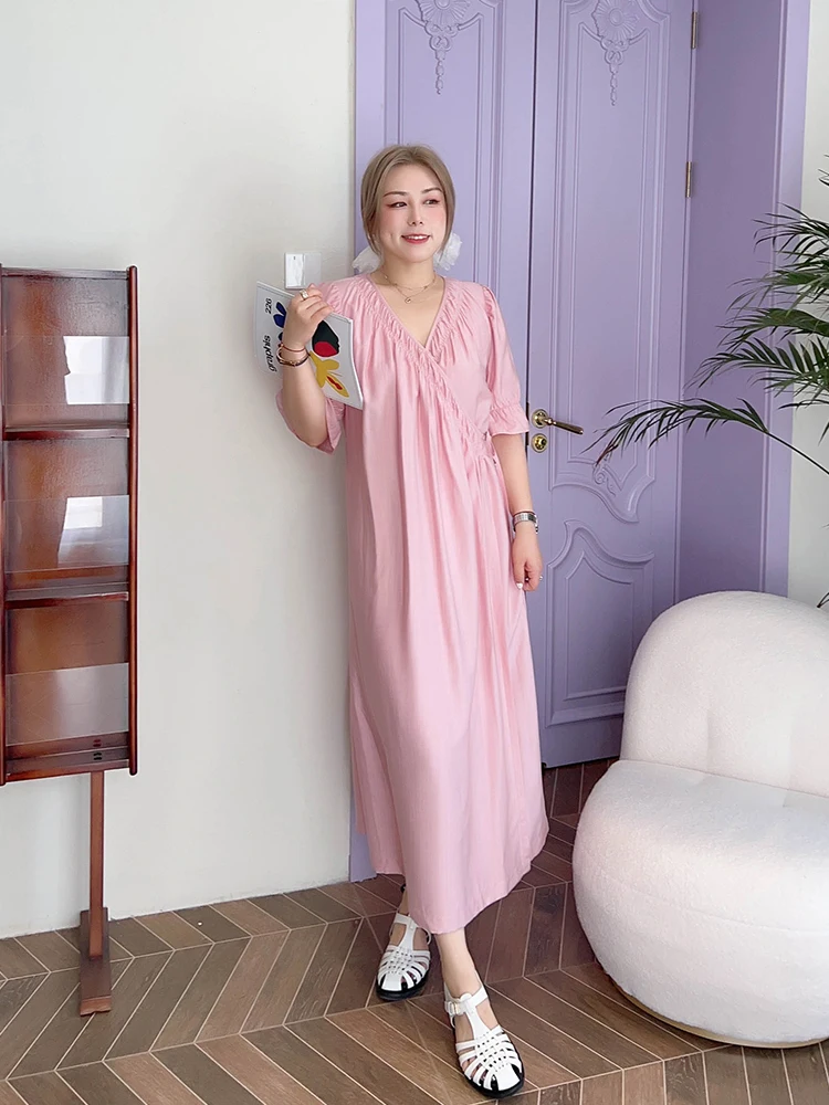 

Оригинальное платье Vogana V-Ne Maxi Dr Slimming с А-образной юбкой, завязками сбоку на талии, из полиэстера, средней длины