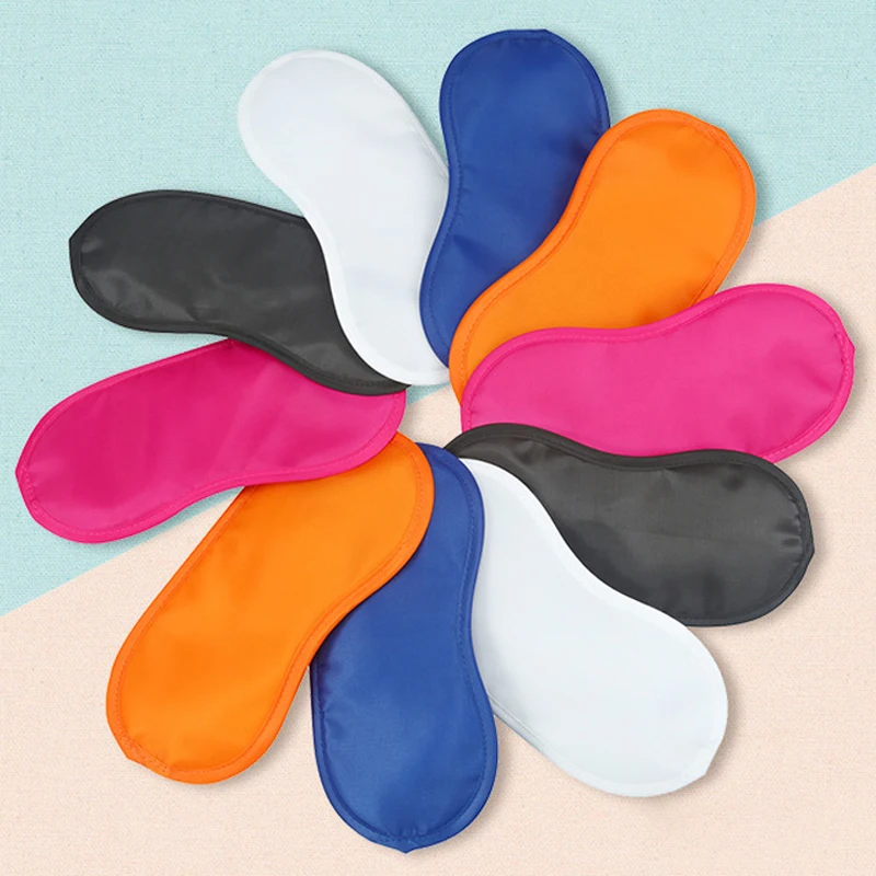 أداة مساعدة على السفر للاستعمال مرة واحدة ، علبة عين قابلة للتنفس ، قناع عين للنوم ، غطاء ظليل معتم ، نوم ليلي ، 10 + #2