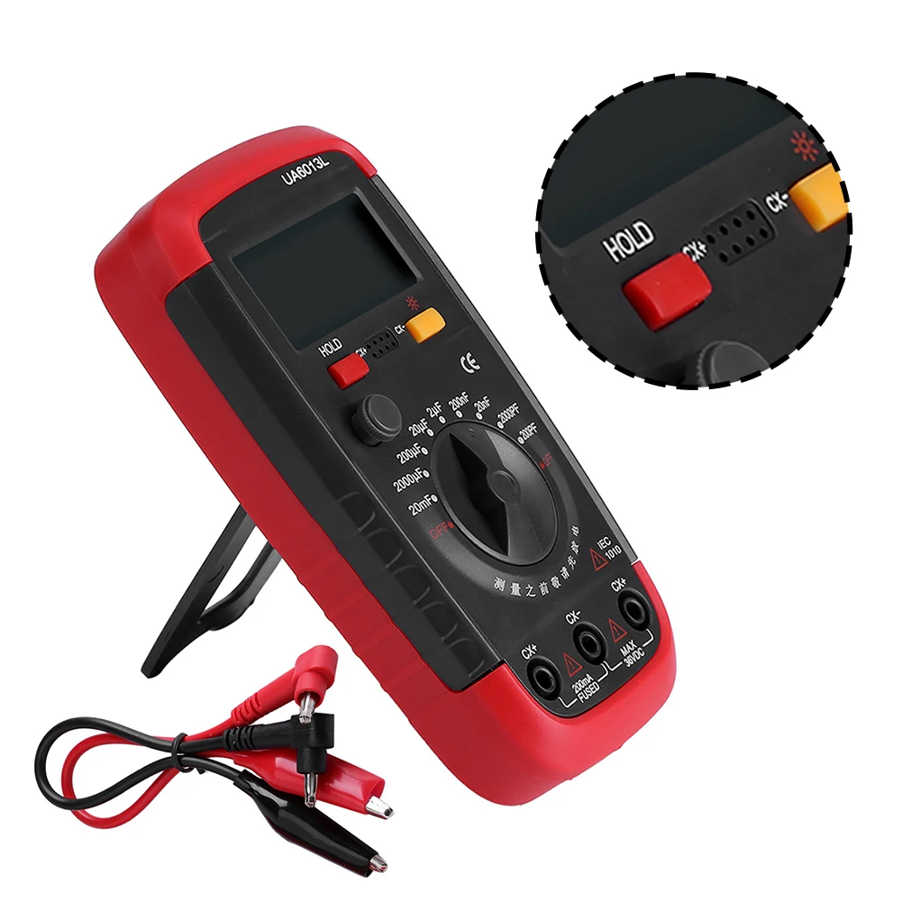 Component Analyzer Capacitance Tester For Electronics Repair Backlight Function Discharge Protection 0.8 Basic Accuracy
