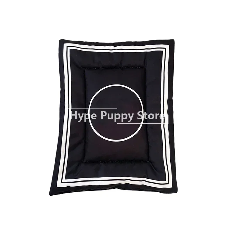 Striped Puppy Sleeping Mat for Poodle Cotton Bed for Chihuahua Yorkies PB0087