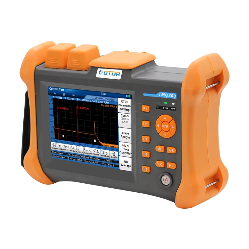 

Gold Seller TMO300 OTDR Optical Fiber Tester OTDR with 10mW VFL
