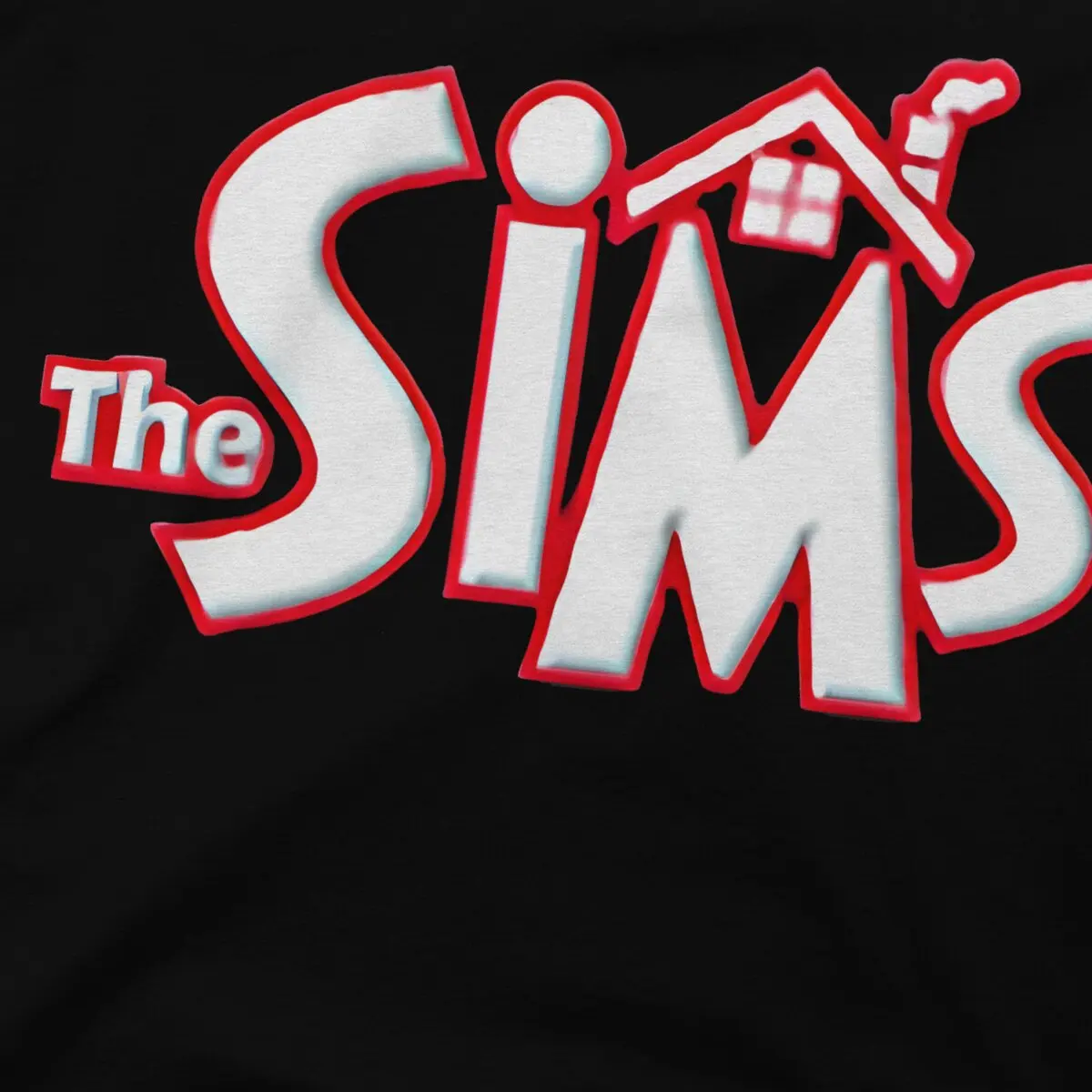 Men Fwc 4828 Image Shutter T Shirts The Sims 4 Pure Cotton Tops Crazy Short Sleeve Crewneck Tees Unique T-Shirts