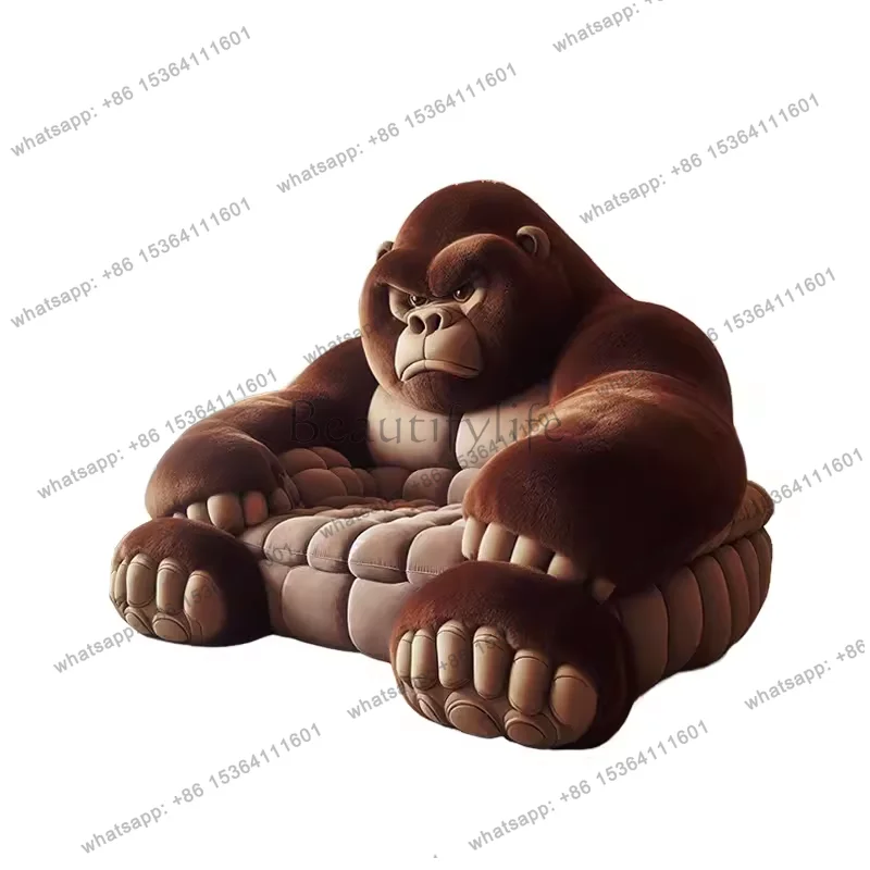 Gorilla Sofa Living Room Backrest Sofa Bedroom Bed Creative Large Household Sofa