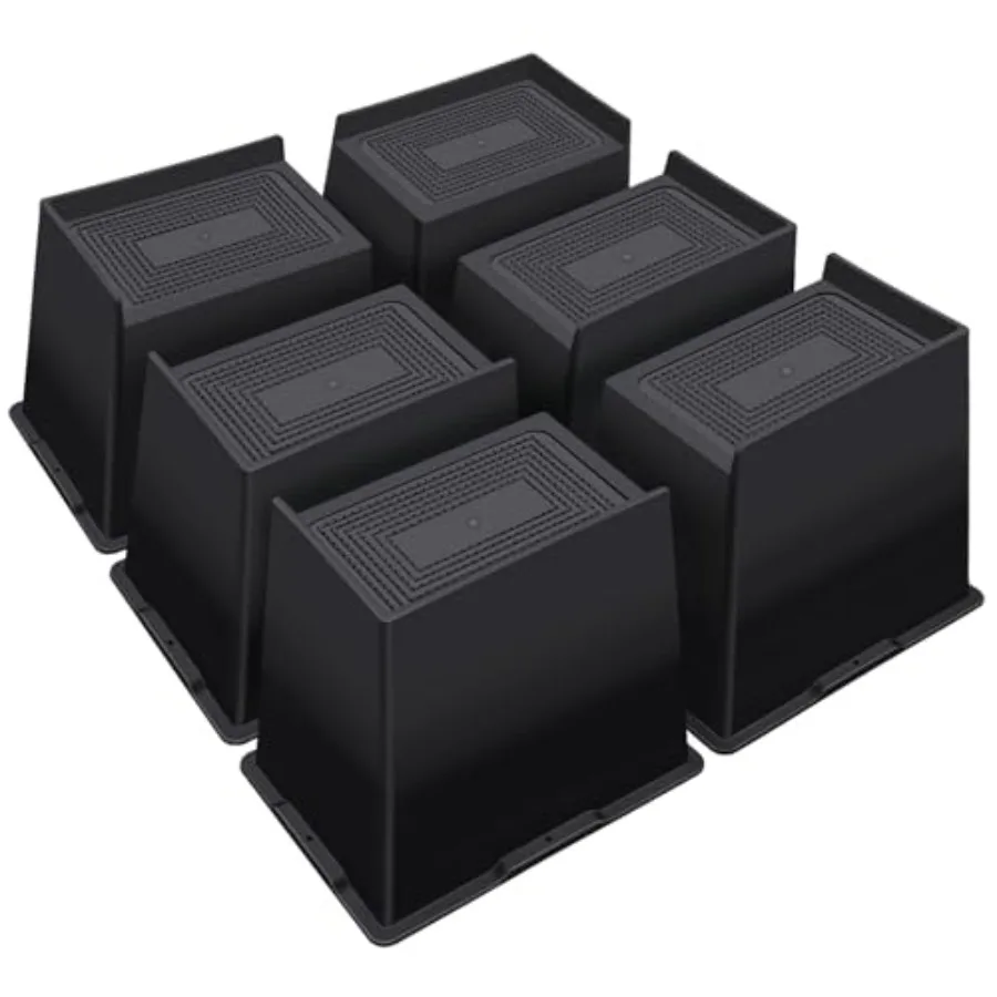 ANNKUT Bed Risers Heavy DutyOversized Couch Risers Extra Wide Furniture Risers for Sofa Table Desk Headboard Chair Liftg Rectan