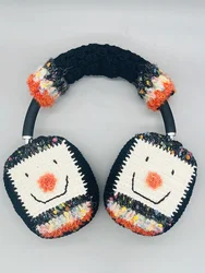 Hand crocheted wool earphone cover apple Airpodsmax earphone cover woven wool cover finished APM earphone cover