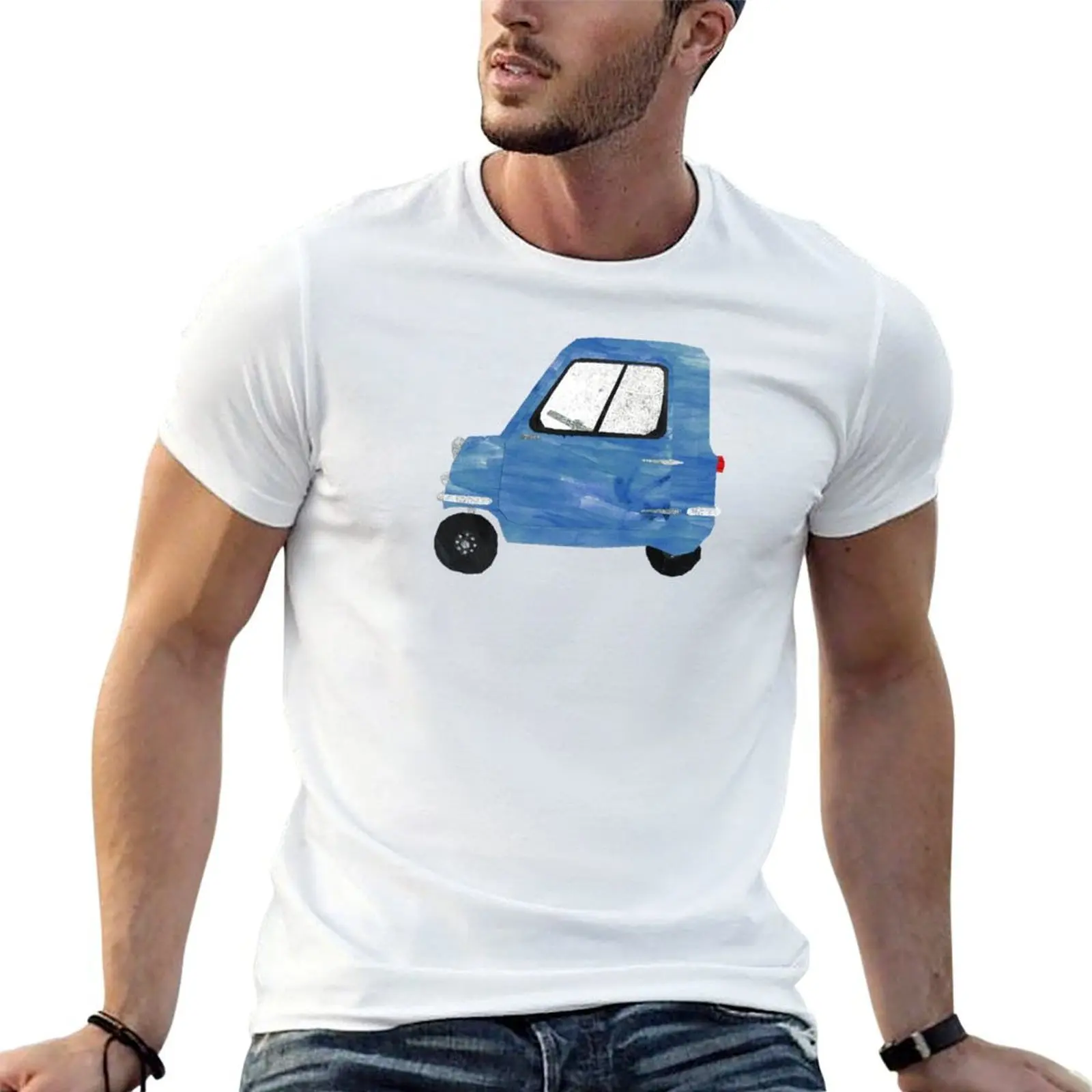 Peel P50 - microcar T-Shirt anime t shirts for man t shirt men 100% cotton luxury brand cotton t shirt pack T-shirt
