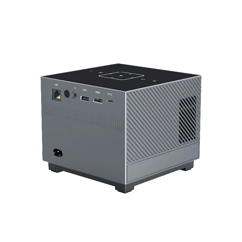 Projetor inteligente Home Theater 4K 720P 150 ANSI Lumens Mini Projetor Led Android 9 Vídeo Projetor Inteligente