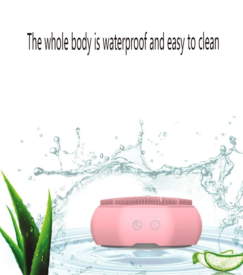 Dispositivo elettrico per la bellezza del viso, 45 ℃   Impacco caldo a temperatura costante, massaggio a vibrazione ultrasonica per la cura del viso, LED, USB ML-029