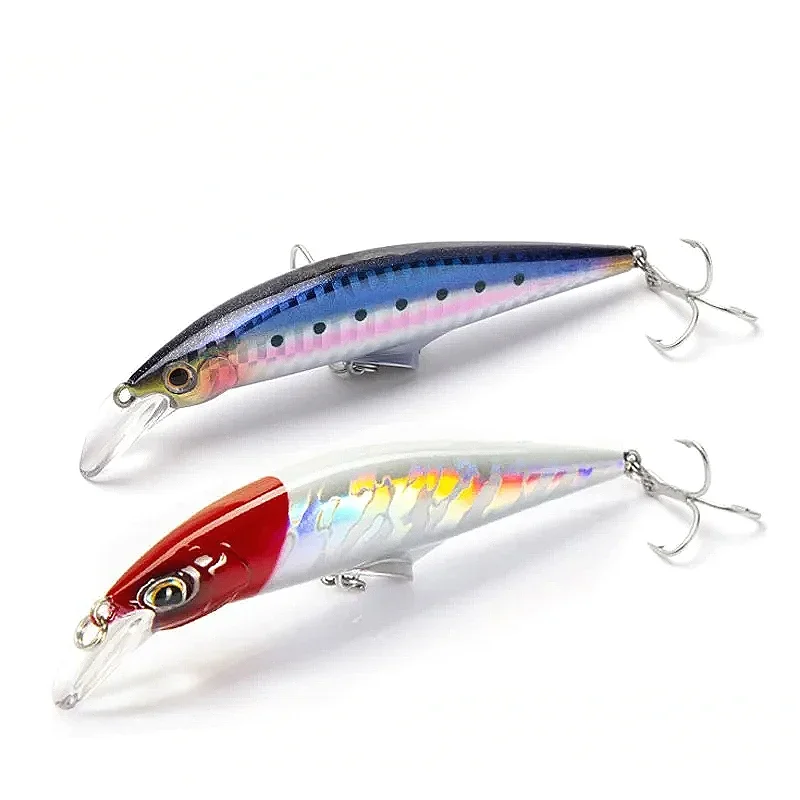 

3D Simulation of Fisheye Minnow Sinking Fishing Lure Saltwater Small Hard Bait 120mm 45g Artificial Mini Swimbait Leurre Pescar