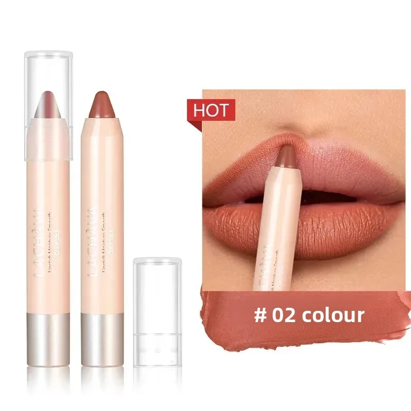 Ultra Matte Waterproof Lip Liner 8 Tone Transfer Resistant Contour Pen Vibrant Red Color Lip Defining Makeup Must Have