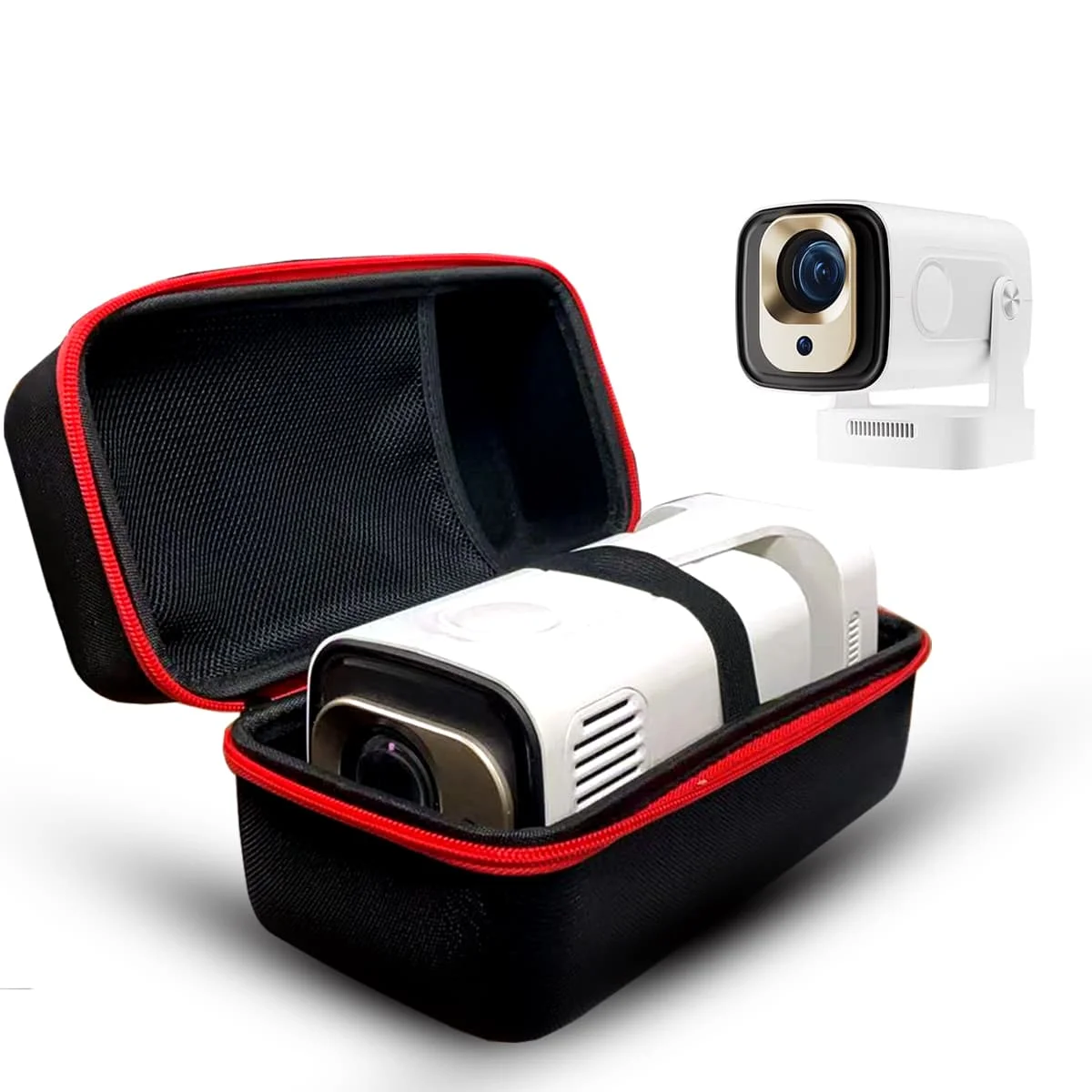 DITONG Étui de transport robuste à coque rigide pour projecteur HY310 HY260, sac de transport protecteur en EVA avec poignée