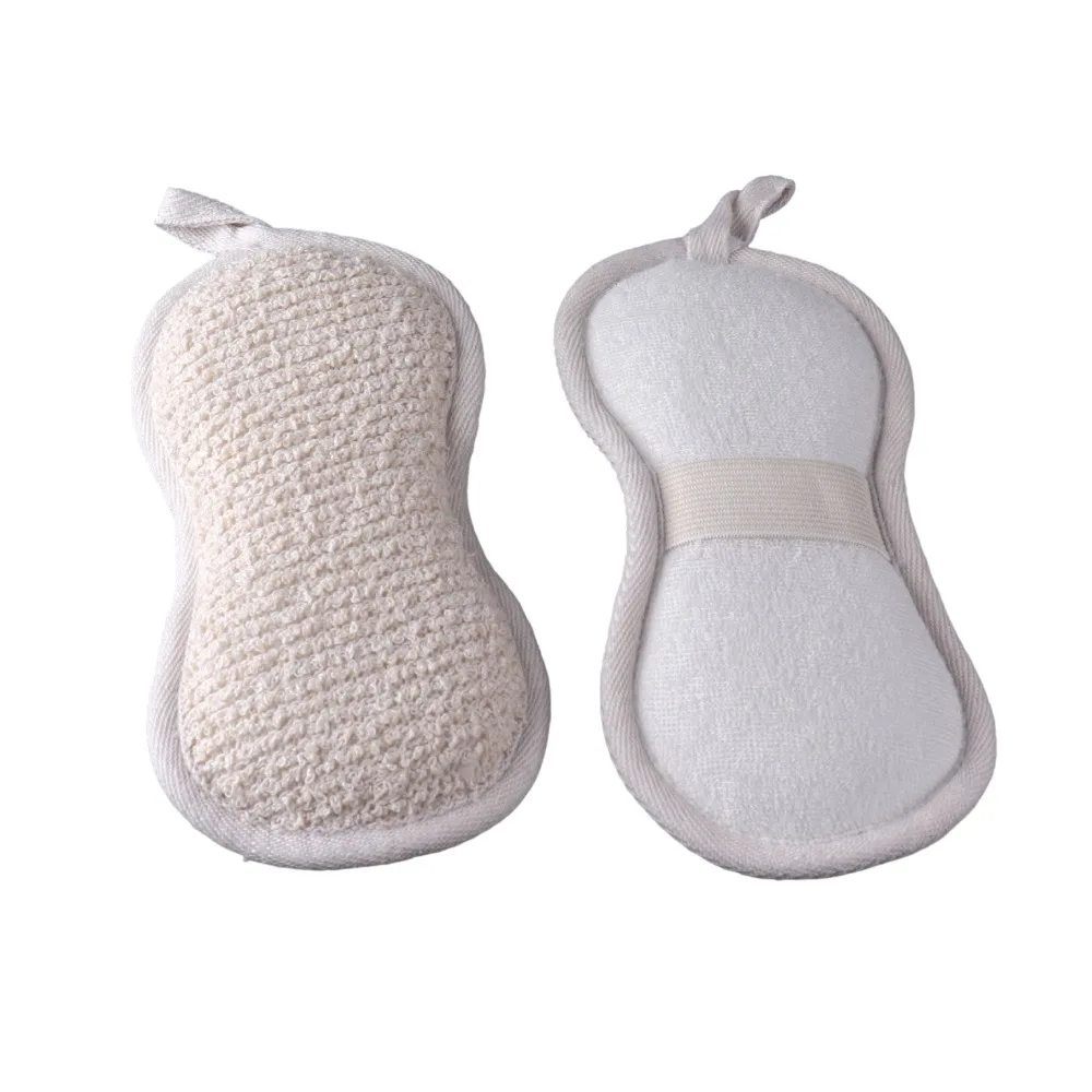 

Губка из люфы, щетка для ванны, отшелушивающее банное полотенце, губка для протирания ванны, душа, скруббер для тела, глубокая очистка, массажер, щетки