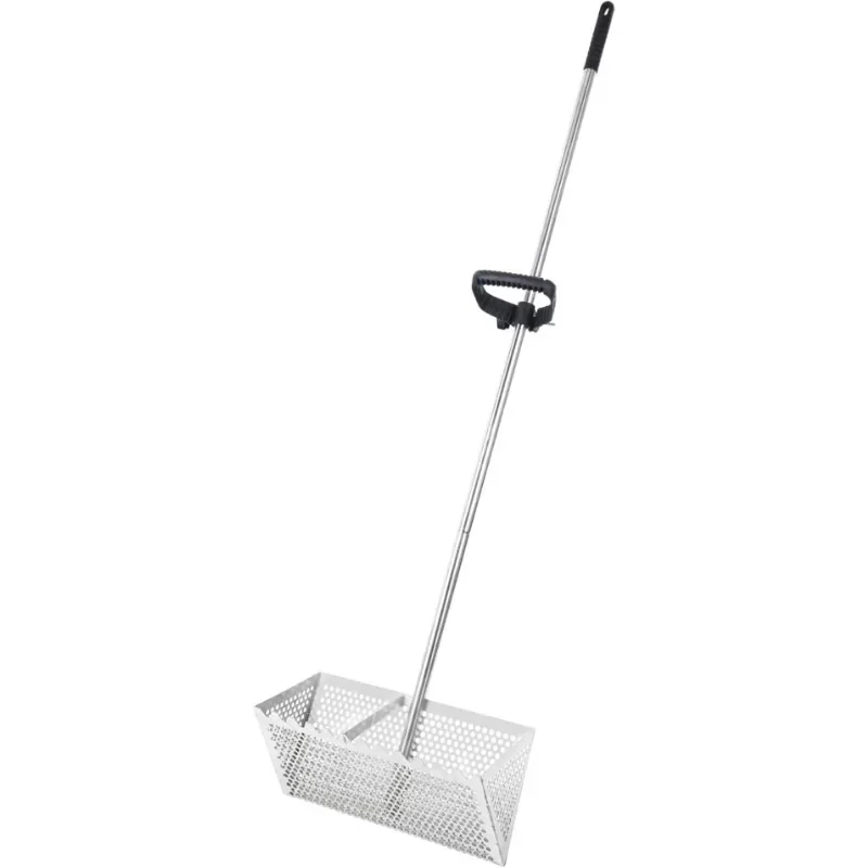 Sand Flea Rake, Detachable Sand Flea Rake, The Shark Tooth Screen Comes with A 16-Foot-Wide Drain Screen with A 51-inch Handle