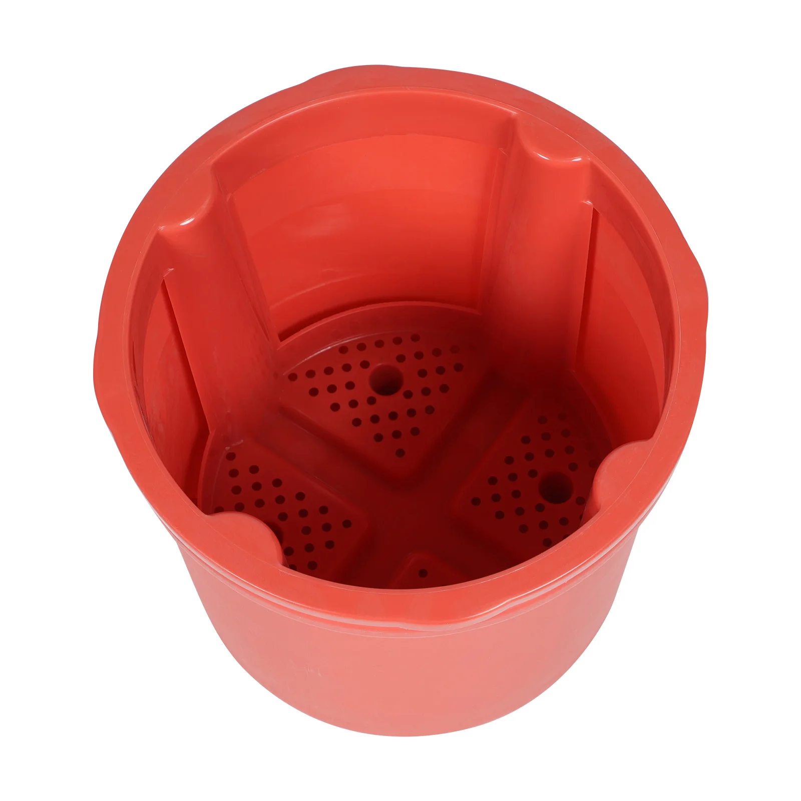 Soporte para plantar patatas de dos niveles, macetero duradero, práctico, transpirable, fácil de limpiar, accesorio de jardinería, cubo para plantar maní