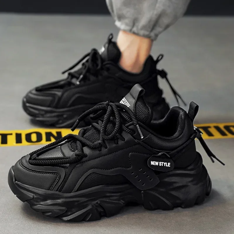 

Mens Luxury Platform Sneakers 2025 Fashion Breathable Men Running Shoes Brand Non-slip Sports Shoes for Men Zapatillas De Hombre
