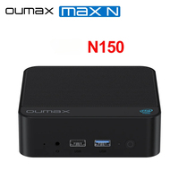 OUMAX Twin Lake N150 MINI PC DDR4 16GB 500GB SSD 1000M LAN WIFI5 BT5.0 Destop Gaming Computer