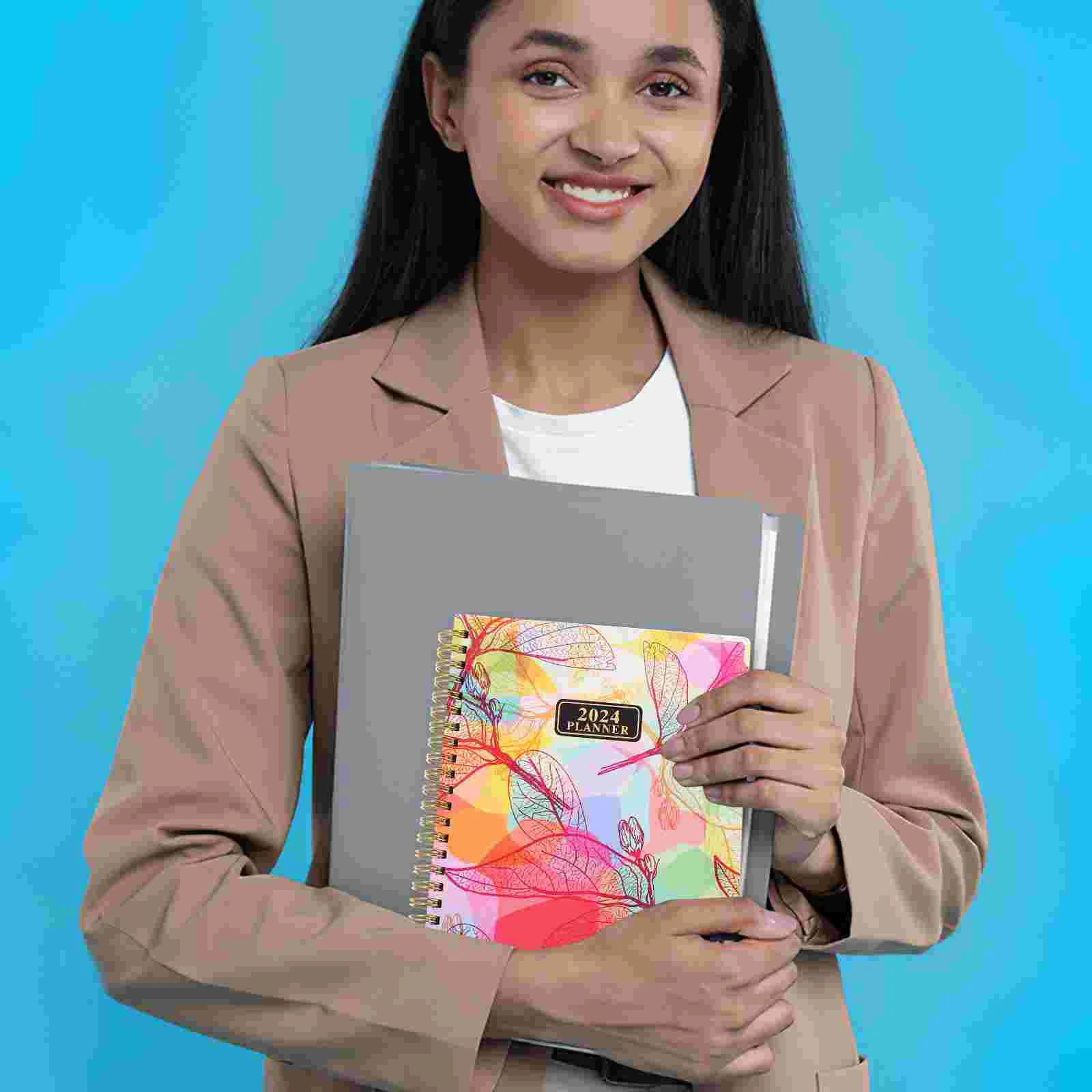 

Notebook Notebooks The Planner Loose Leaf Teacher 2024 Paper Daily Office Household Notepad Home Accessory